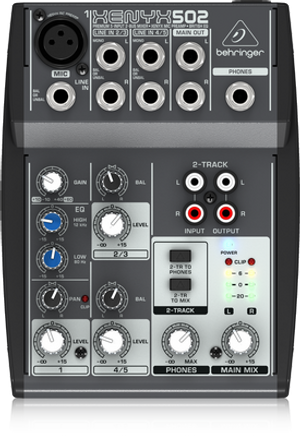Behringer Xenyx 502 5-channel Analog Mixer